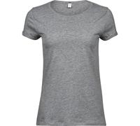 Tee Jays Camiseta con mangas enrolladas para mujer señora (PC3436)