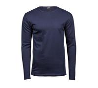 Tee Jays Camiseta Interlock de Manga Larga para Hombre (PC4302)