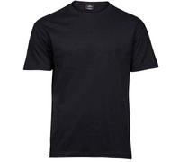 Tee Jays - Camiseta Sof para Hombre (5XL) (Negro)