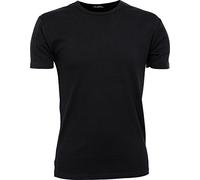 Tee Jays Mens Interlock Tee - Black - XL