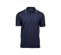 Tee Jays - Polo con rayas modelo Luxury Fashion para hombre