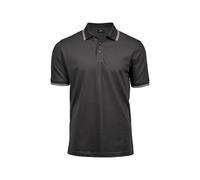 Tee Jays Polo con rayas modelo Luxury Fashion para hombre (BC4042)