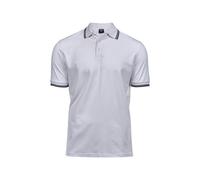 Tee Jays Polo con rayas modelo Luxury Fashion para hombre (BC4042)