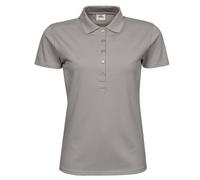 Tee Jays Polo de manga corta Luxury elástico para mujer (BC3307) UTBC3307_103