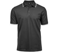 Tee Jays Polo Diseño a Rayas de Elástico para Hombre (PC5825)