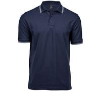 Tee Jays Polo Diseño a Rayas de Elástico para Hombre (PC5825) UTPC5825_8
