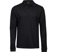 Tee Jays - Polo Luxury de Elástico de Manga Larga para Hombre