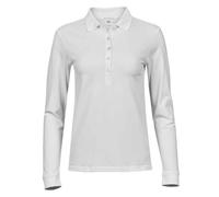 Tee Jays Polo Luxury de Elástico de Manga Larga para Mujer (PC5237)