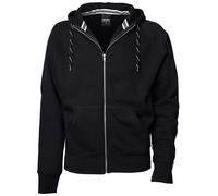 Tee jays - Sudadera con capucha con cremallera completa hombre caballero