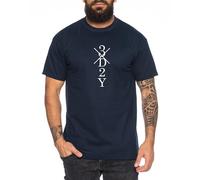 Tee Kiki 3D2Y - Camiseta para Hombre Sombrero de Paja Luffy Zoro One Monkey D. Pirate Ace Piece Goku Anime Ruffy, Talla:L, Color:Azul Oscuro