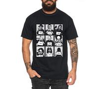 Tee Kiki Prison - Camiseta de Hombre Halloween Michael Horror Myers Pennywise Man 13 Jason Voorhees Nightmare, Farbe2:Negro, Größe2:XXXX-Large