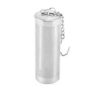 tee kugel infuser stahl feinmaschig Feinmaschiges Sieb mit einem Haken und einer Kette zum Aufhängen, Teesieb für lose Teeblätter, Für, Becher, Tasse, Schüssel, Anfänger