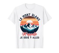 tee Mont Blanc Sport Montaña | Escalada Trekking Chamonix Camiseta
