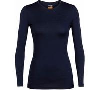 Tee-shirt Icebreaker 200 Oasis LS Crewe (AZUL OSCURO) Mujer