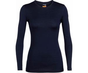 Tee-shirt Icebreaker 200 Oasis LS Crewe (AZUL OSCURO) Mujer