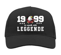 TeeDesign Gorra 25 años regalo cumpleaños: nacimiento de las leyendas gadget - 25 años - 1999