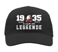 TeeDesign Gorra años regalo cumpleaños nacimiento de las leyendas gadget año simpática idea regalo cumpleaños para él o para ella, 89 años, Talla única