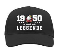 TeeDesign Gorra años regalo cumpleaños nacimiento de las leyendas gadget año simpática idea regalo cumpleaños para él o para ella, 75 años, Talla única