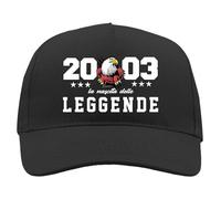 TeeDesign Gorra años regalo cumpleaños nacimiento de las leyendas gadget año simpática idea regalo cumpleaños para él o para ella, 21 años, Talla única