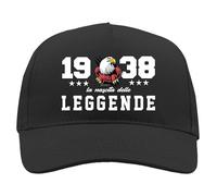 TeeDesign Gorra años regalo cumpleaños nacimiento de las leyendas gadget año simpática idea regalo cumpleaños para él o para ella, 87 años, Talla única