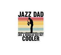 Teegarb Calcomanía de vinilo hilarante saxofón golpeando trombón saxofonista amante músico novedad viento música