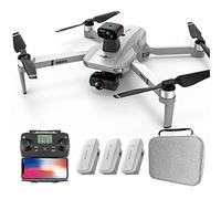 Teegg KF102 MAX Drone con Cámara 4K, Evitación Obstáculos 360°, 2 Ejes Cardán, 22 Minutos de Tiempo de Vuelo, Retorno Inteligente, Follow Me, Profesional Quadcopter GPS RC Drone (3 Pilas)