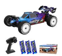 Teeggi Coche Teledirigido para Adultos 100 km/h de Velocidad Máxima, 1/12 Motor Sin Escobillas RC Car con Batería 3S Alta Velocidad Offroad Drift Coche de Carreras, 4WD Buggy Todo Terreno