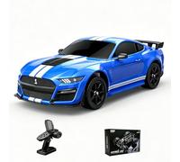 Teeggi MJX 10306 Coche teledirigido para adultos, cochecito de carreras 1/10, 4WD sin escobillas Motor Velocidad Offroad Drift Coche de carreras, RC Auto Race Buggy, Sin batería, Azul