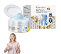 Teegxddy 1 Pieza 80g Polvo Blanqueador de Dientes,Blanqueamiento Dental Eliminación Profunda de Manchas,Blanqueamiento de Larga Duración,Inmediatamente una Sonrisa(Azul)