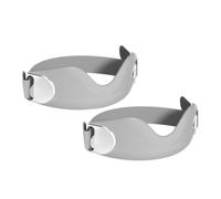 Teegxddy 2 Piezas Correa de sujeción para el tendón rotuliano, alivio del dolor de tendinitis, para senderismo, fútbol, baloncesto, correr, saltar, tenis, voleibol y sentadillas, gris