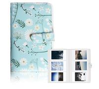 Teegxddy Álbum de fotos con 108 bolsillos, compatible con película Instax de 3 pulgadas, mini álbum de fotos para película Polaroid de 3 pulgadas, álbum de fotos para impresora fotográfica instantánea