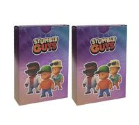 Teegxddy Juego de 110 cartas coleccionables Stumble Guys versión en color con caja - Regalo para fans de anime y gamers