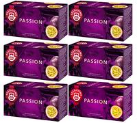 TEEKANNE Lot de 6 thés aux fruits "PASSION" (20 x 2,25 g)