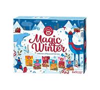 Teekanne Magic Winter Tea Selection Box Colección de frutas saborizadas 6 sabores 5 bolsitas de té cada una