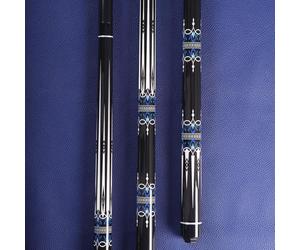 Teekerwang 58" Glass Fibre Billiard Pool Cue Stick, Professional Low Deflection Pool Sticks, 58-Inch Professional Pool Sticks for Adults Technology Pool Cue Billiard Cues 13MM Tip (Model C)