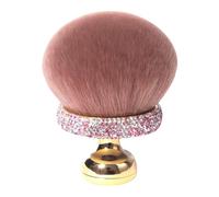 TEEKU Brocha de maquillaje corporal extra grande para piernas y bronceador, aplicador de creen solar, 7,6 cm de ancho, ovalada (rosa, talla única)