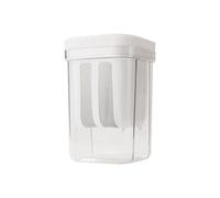 TEEKU Filtro para hacer yogur griego con tapa, colador de malla fina reutilizable para yogur grueso, queso y leche de soja, transparente (I, 16 x 11)