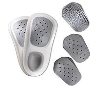 TEEKU Foot Orthotics Walk Platinum Orthotics- Tamaño G (W 611.5/M 7 10.5) Hojas de cera para depilación (blanco, talla única)