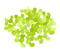 TEEKU Piedras de jardín que brillan en la oscuridad, color azul oscuro, para decoración al aire libre, agua brillante para pecera, grava, piedras luminosas decorativas para exteriores (verde menta,