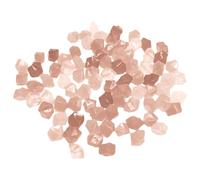 TEEKU Piedras de jardín que brillan en la oscuridad, color azul oscuro, para decoración al aire libre, agua brillante para pecera, grava, piedras luminosas decorativas para exteriores (rosa, talla