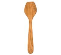 Teemando® Elegante espátula para wok curvada de madera de cerezo, 37 cm
