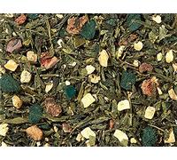 Teemando® mezcla de té verde pera jengibre fruta de la pasión (pera y jengibre de la pasión) aromatizada