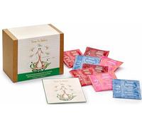 teemando® Set de regalo «Time to Relax» 28 bolsas piramidales en bolsa (4 tipos de 7 sachet), 7 unidades de 3 g, 7 unidades de 3,5 g, 14 unidades de 4 g, incluye 1 tarjeta de producto