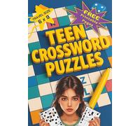 Teen Crossword Puzzles: Challenging Crossword Puzzles for Adults: Activity Puzzle Book for Adults trivia crosswords, Big and Clear Fonts, Perfect gift book, Travel size