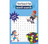 Teen focus & fun word search: Teen Brain Boost Word Search | 55 Fun & Challenging Puzzles to Improve Focus and Relax | A Relaxing Puzzle Book to ... Vocabulary | Word Search Fun for Teenagers|