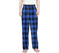 Teen Girls Baggy Trousers Plaid Straight Wide Leg Sweatpants Kids Elastic Waist Plus Size Cotton Sweat Pants Loose Fit Casual Athletic Joggers Fashion Teen School Preppy Clothes