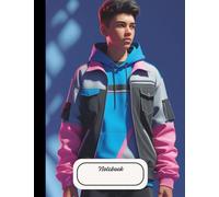Teen Inspired Theme Notebook: Urban Pulse: Trendy 7.5” x 9.75” Lined Notebook for Students in High School, Middle School and Young Creatives