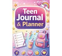 Teen Life Journal: Daily Planner for Teens | Mood Tracker, Goals & Notes: Simple Daily Reset Notebook for Teen Boys - Track Your Day, Stay Focused and Level Up