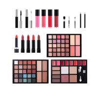Teen Makeup Kit for Girls, Multifunctional Makeup Set, Beginner Makeup Kit, Full Make Up Kit for Teens, Make Up Lovers, Women, Girls, Indoor, Home, Travel, Make Up Desk, Multicolor