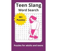 Teen Slang Word Search Puzzle Book: Word Searches with Easy to Read Print about Teenage Slang, Funny Words and More | 6x9 inches, 110 pages | 50+ ... the Holidays, Vacations, Stocking Stuffers